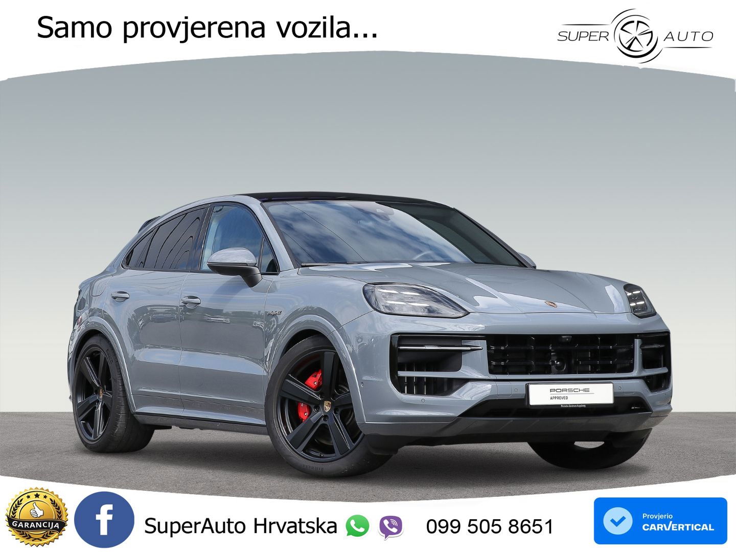 Porsche Cayenne Coupe S 3.0 V6 (519 KS) E-Hybrid Tiptronic S