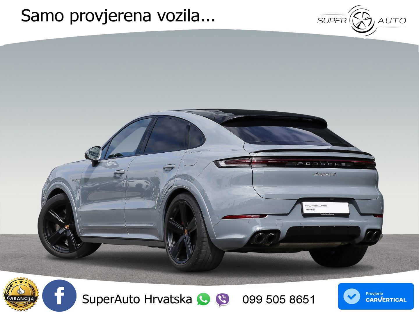 Porsche Cayenne Coupe S 3.0 V6 (519 KS) E-Hybrid Tiptronic S