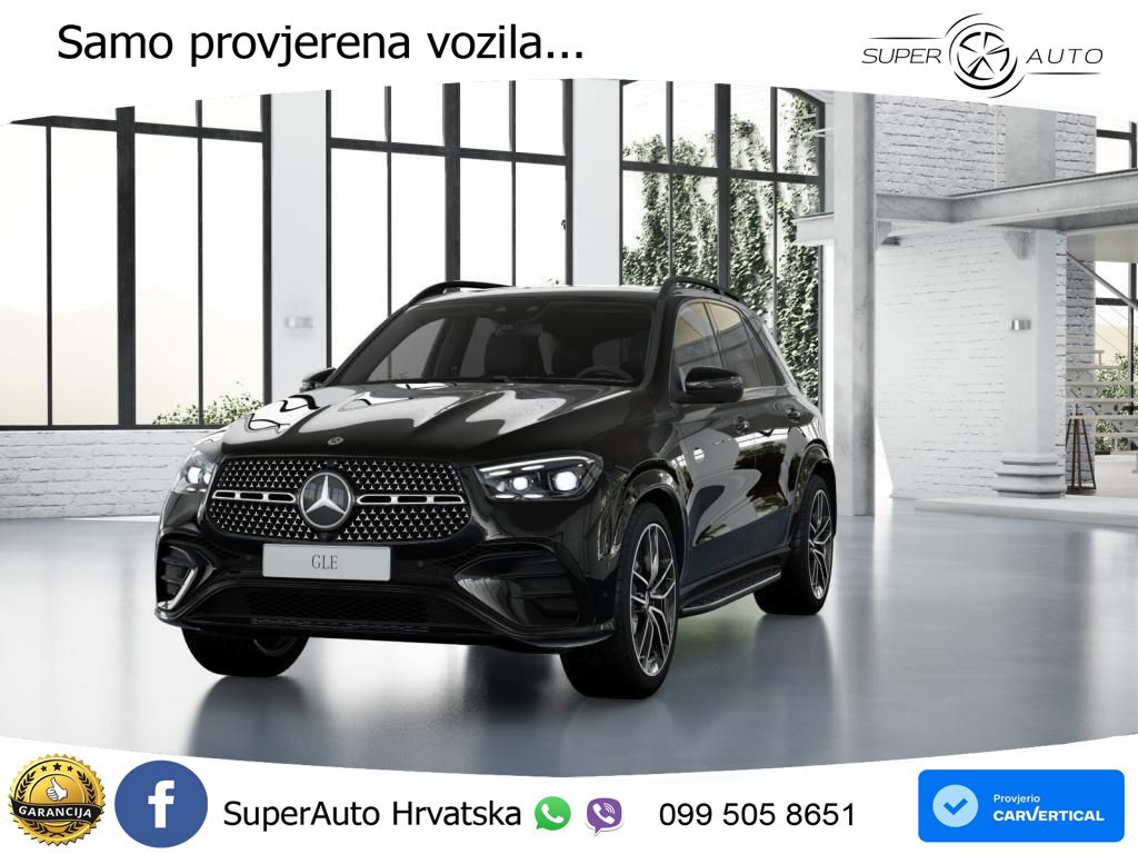 Mercedes GLE 450d (367 KS) EQ Boost 4MATIC 9G-TRONIC AMG LED+GR SJED+ACC