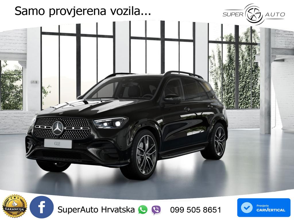 Mercedes GLE 450d (367 KS) EQ Boost 4MATIC 9G-TRONIC AMG LED+GR SJED+ACC
