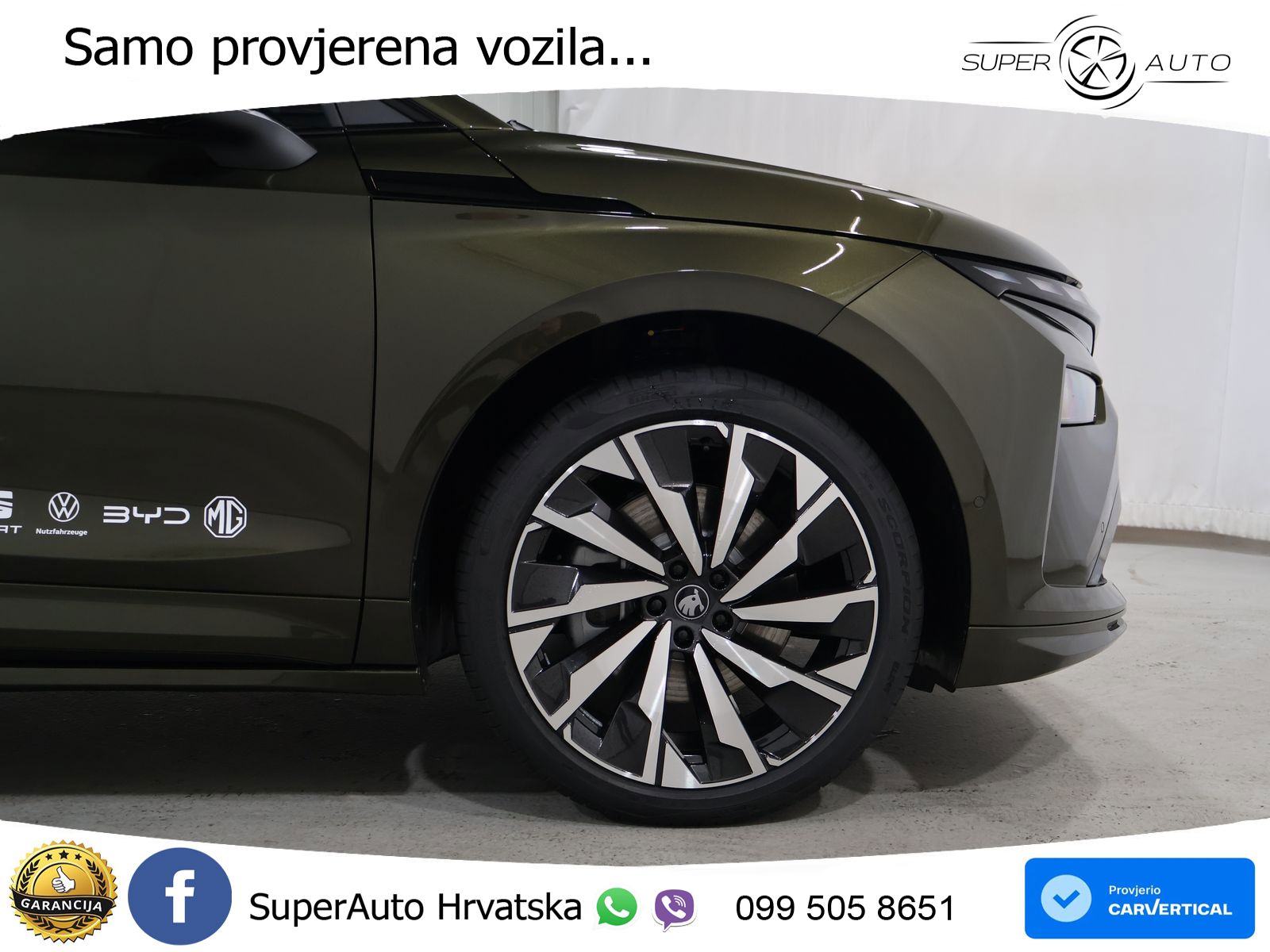Škoda Enyaq 85 82 kWh (286 KS) SportLine LED+GR SJED+ACC