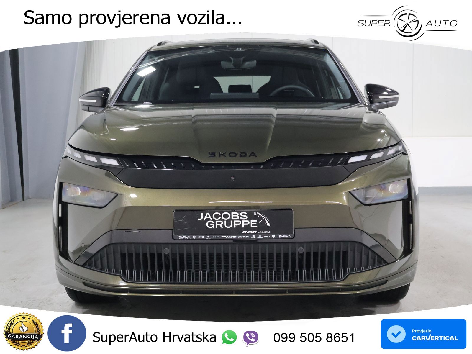 Škoda Enyaq 85 82 kWh (286 KS) SportLine LED+GR SJED+ACC