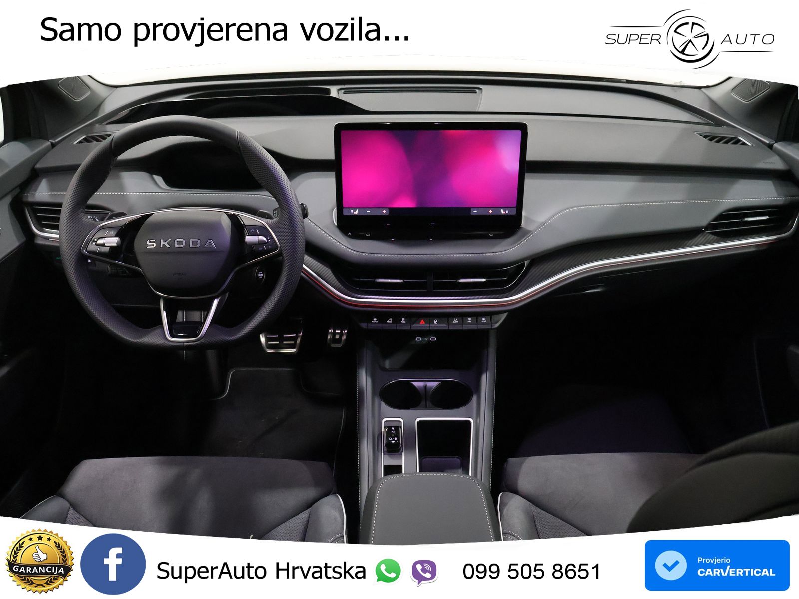 Škoda Enyaq 85 82 kWh (286 KS) SportLine LED+GR SJED+ACC