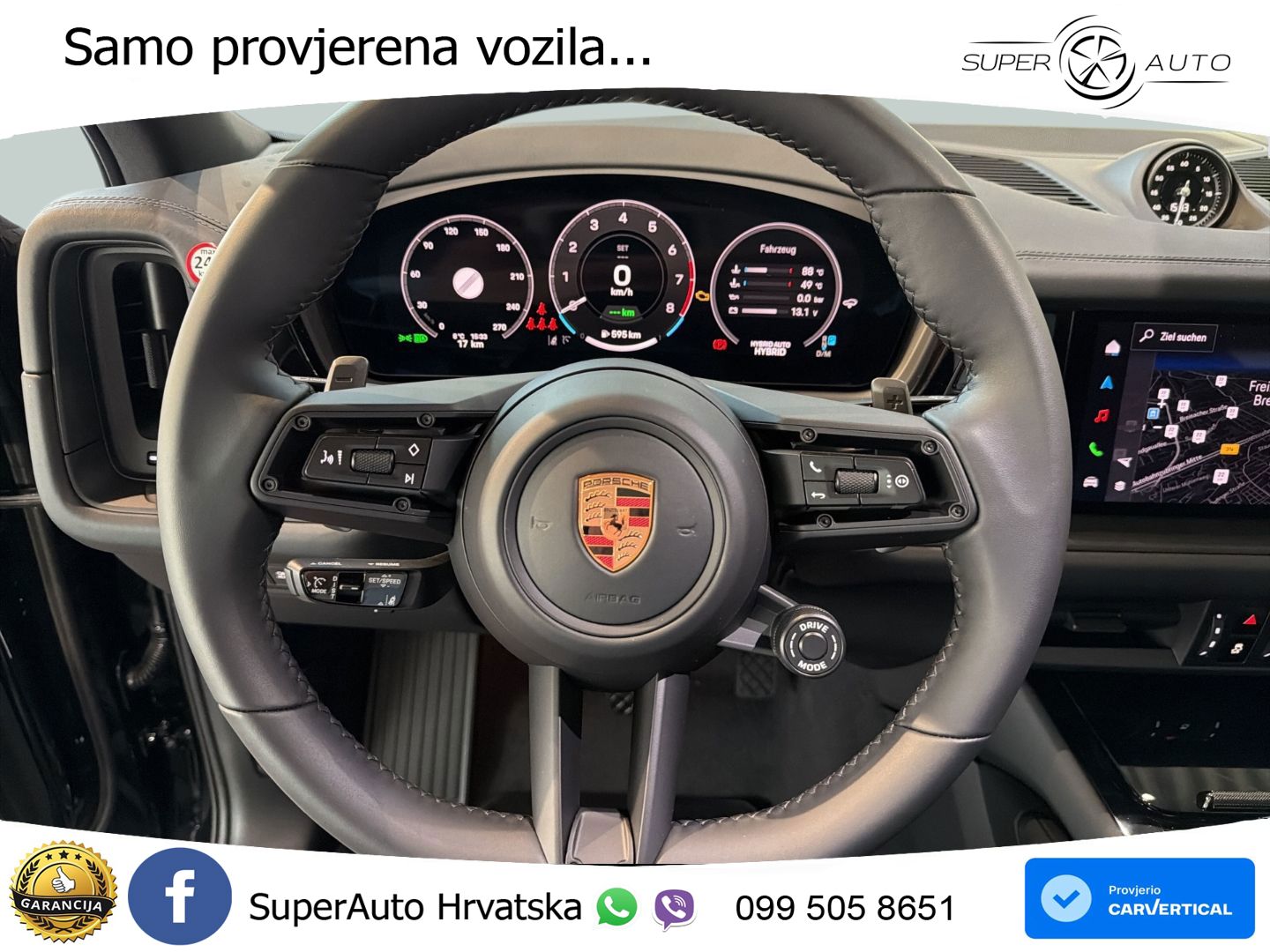 Porsche Cayenne 3.0 V6 (470 KS) E-Hybrid Tiptronic S