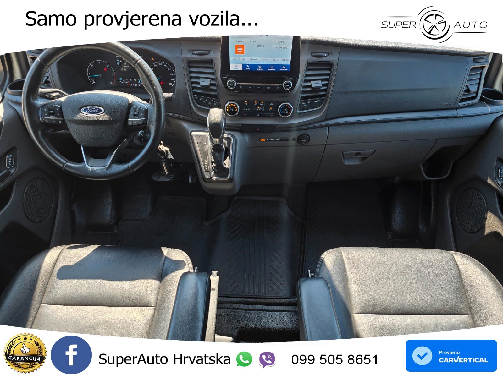 Ford Transit Custom L2 8 sjedala LED+GR SJED+ACC