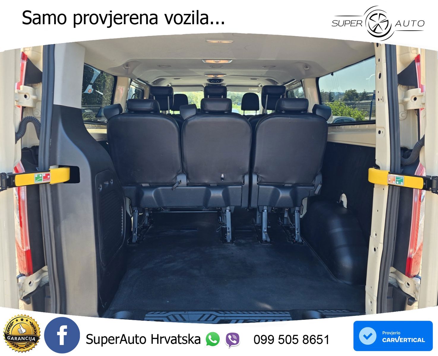 Ford Transit Custom L2 8 sjedala LED+GR SJED+ACC