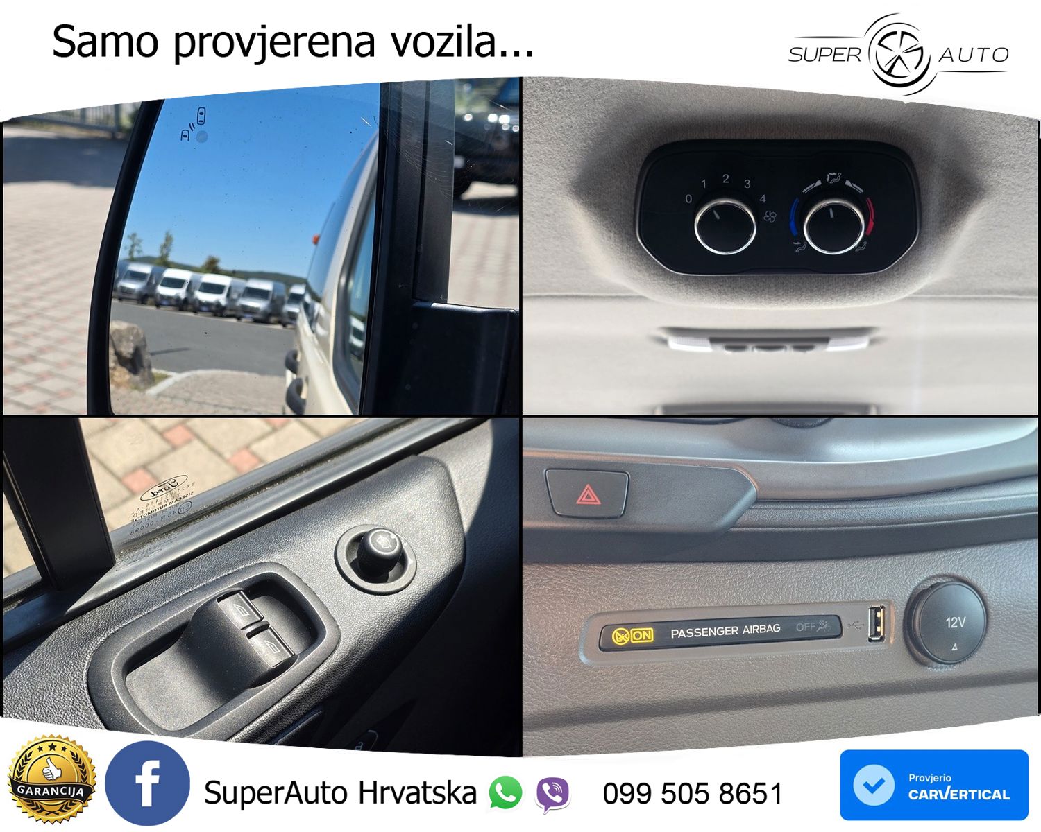 Ford Transit Custom L2 8 sjedala LED+GR SJED+ACC