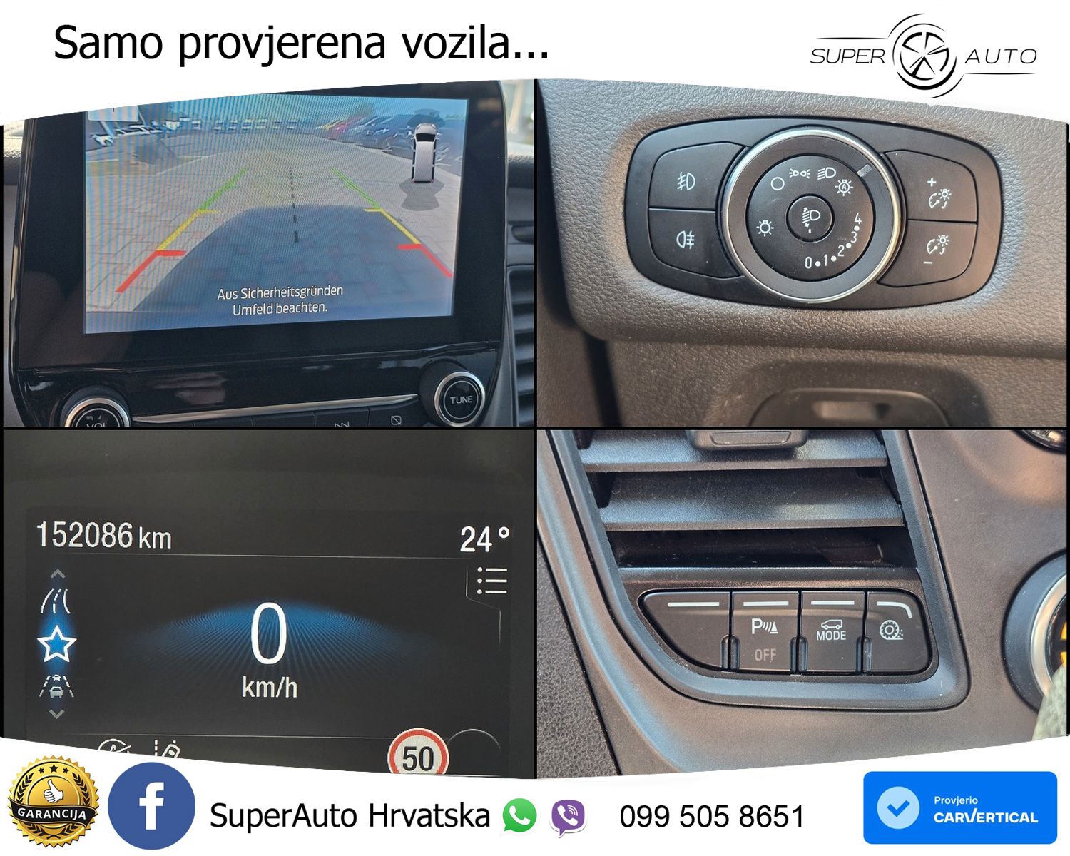 Ford Transit Custom L2 8 sjedala LED+GR SJED+ACC