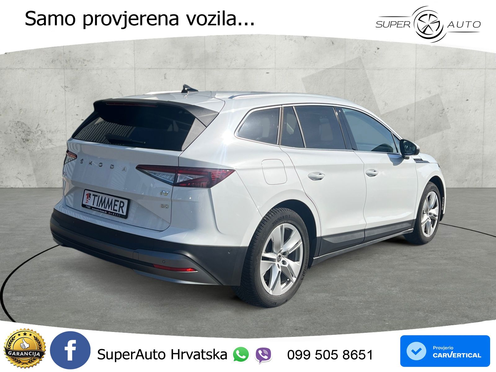 Škoda Enyaq iV 80 82 kWh (204 KS) Loft LED+GR SJED+ACC