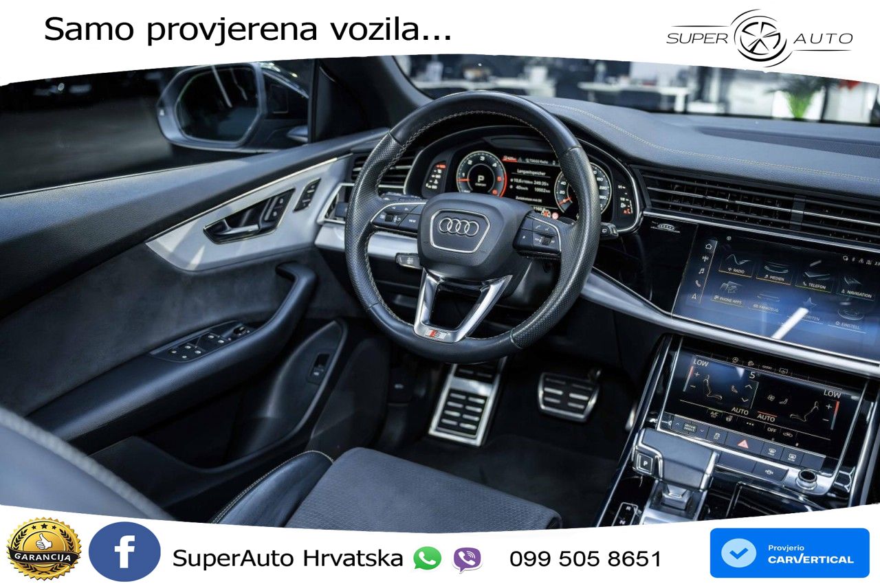 Audi Q8 45 TDI V6 (231 KS) quattro Tiptronic S line LED+ACC