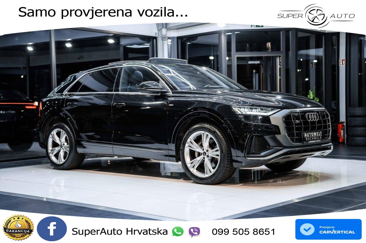 Audi Q8 45 TDI V6 (231 KS) quattro Tiptronic S line LED+ACC