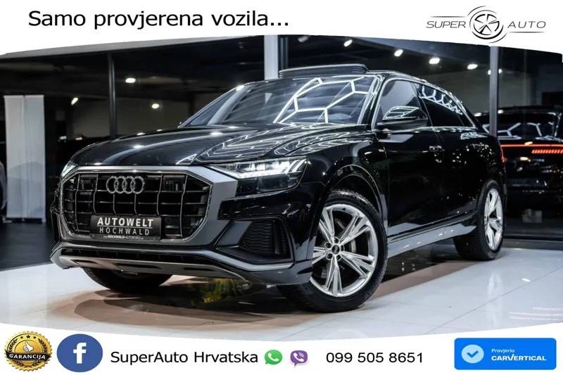 Audi Q8 45 TDI V6 (231 KS) quattro Tiptronic S line LED+ACC