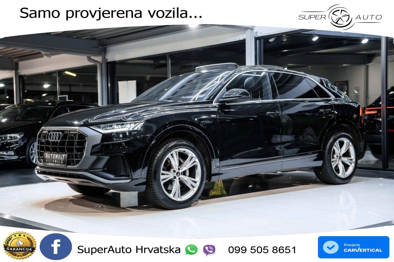 Audi Q8 45 TDI V6 (231 KS) quattro Tiptronic S line LED+ACC
