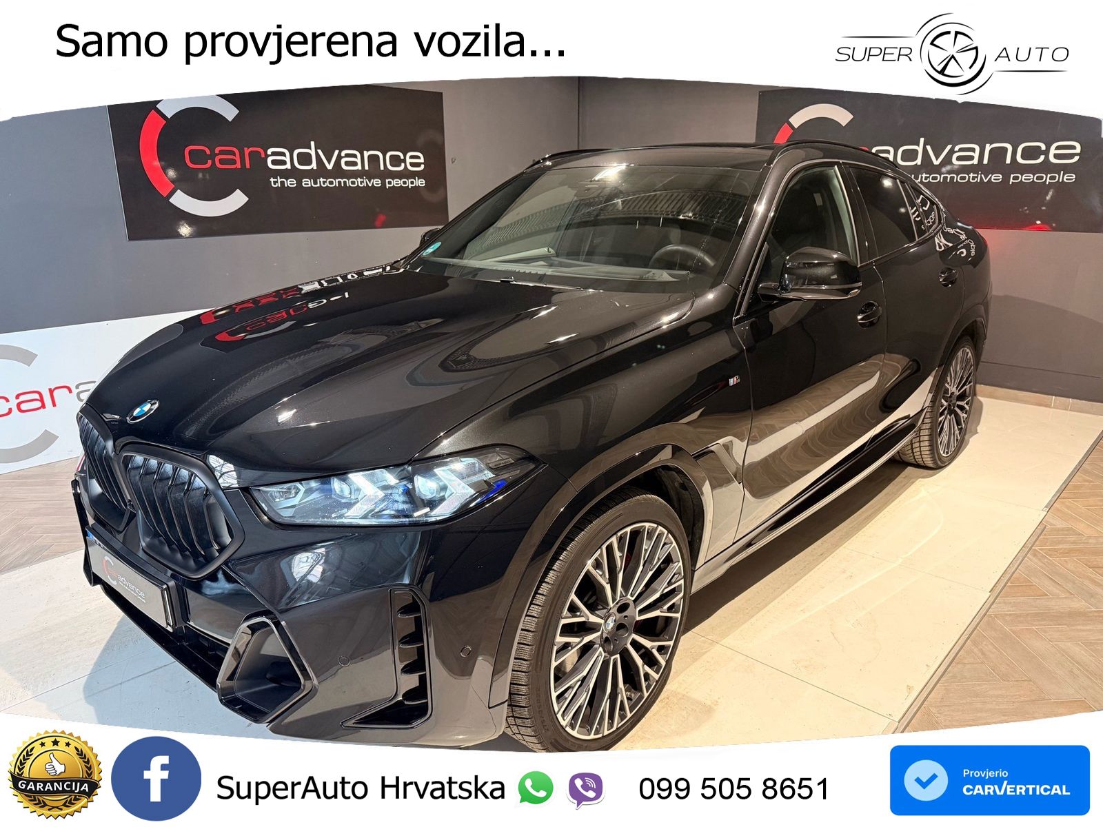 BMW X6 30d (298 KS) xDrive Steptronic M Sport LED+GR SJED+ACC