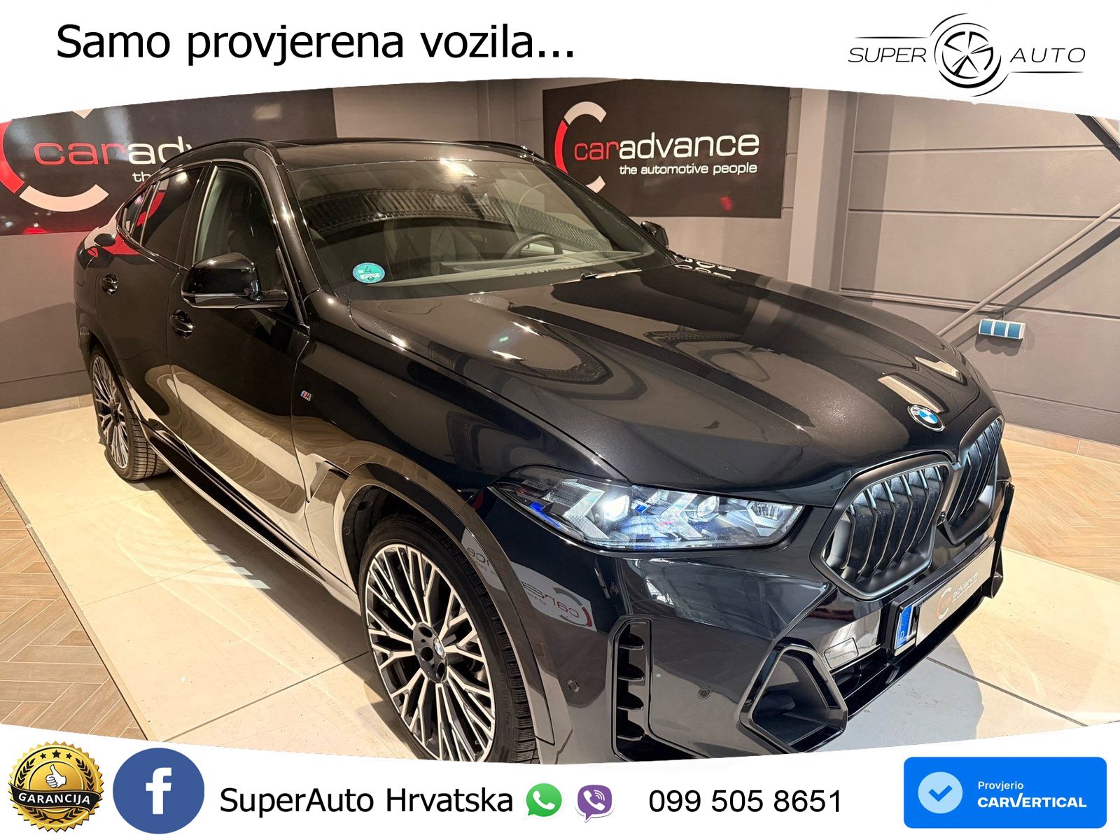 BMW X6 30d (298 KS) xDrive Steptronic M Sport LED+GR SJED+ACC
