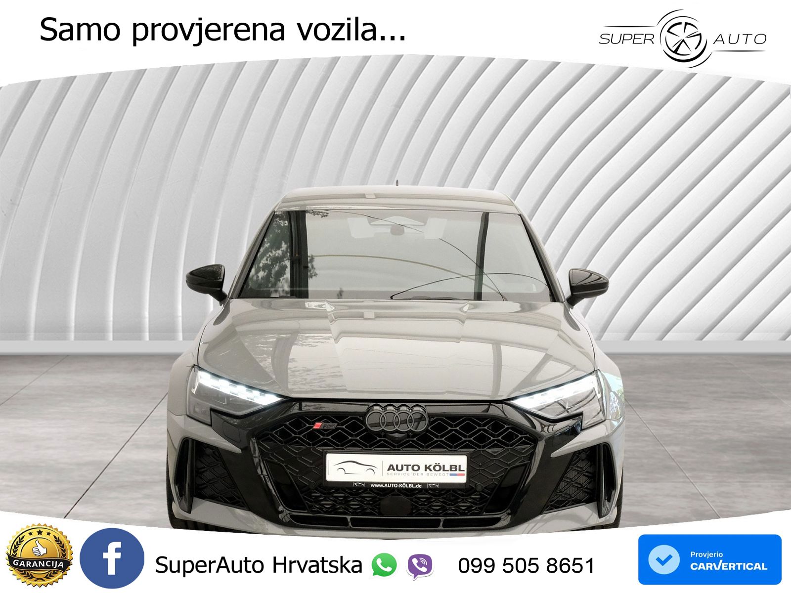 Audi RS3 Sportback 2.5 TFSI (400 KS) quattro S tronic LED+GR SJED+ACC