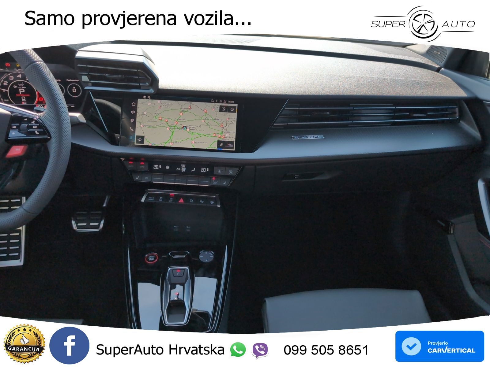Audi RS3 Sedan 2.5 TFSI (400 KS) quattro S tronic LED+GR SJED+ACC