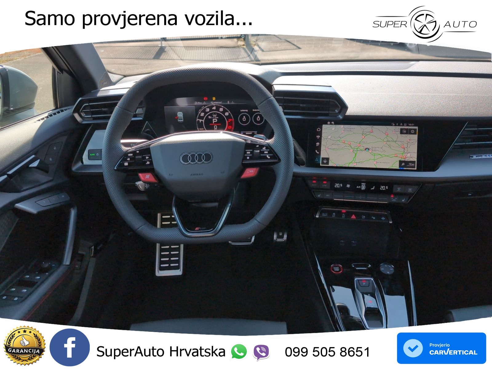 Audi RS3 Sedan 2.5 TFSI (400 KS) quattro S tronic LED+GR SJED+ACC