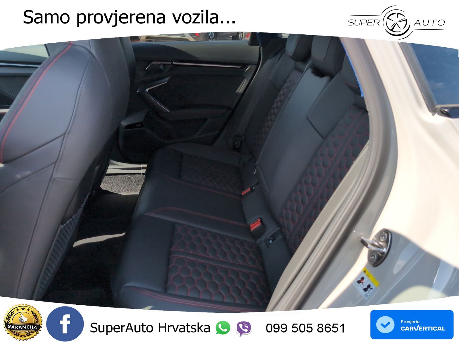 Audi RS3 Sedan 2.5 TFSI (400 KS) quattro S tronic LED+GR SJED+ACC