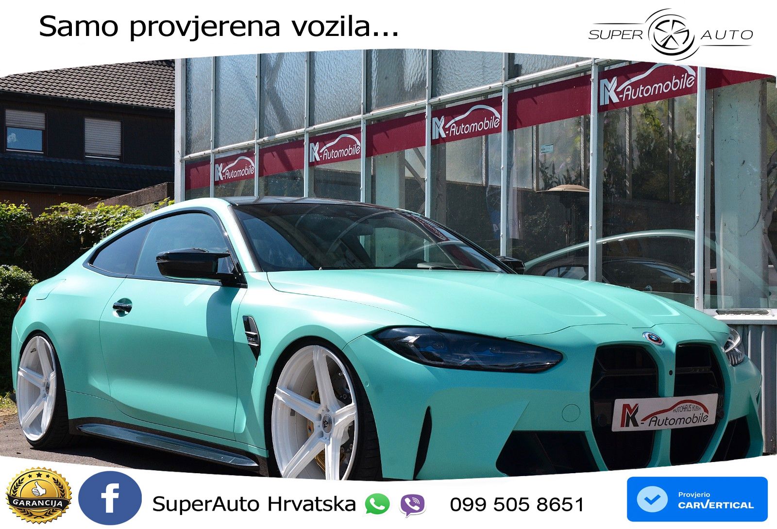 BMW M4 3.0 (480 KS) LED+GR SJED+ACC
