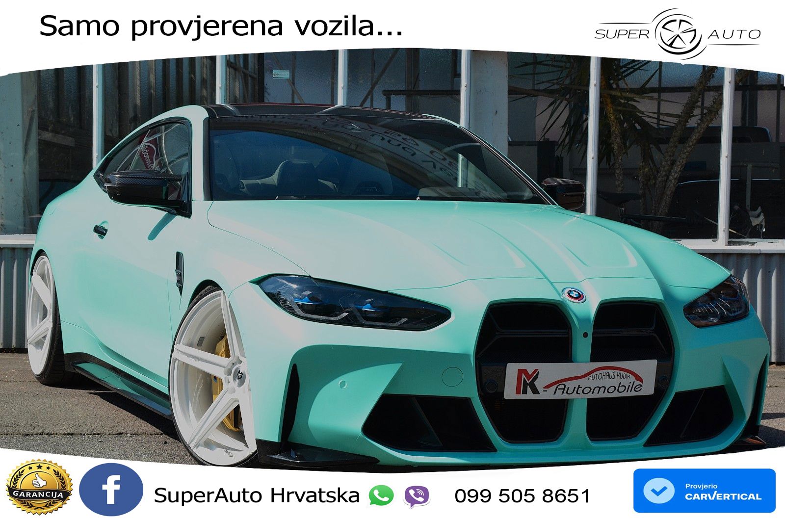 BMW M4 3.0 (480 KS) LED+GR SJED+ACC