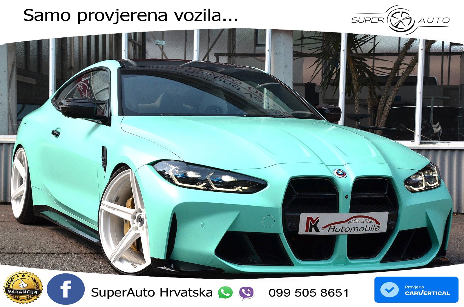 BMW M4 3.0 (480 KS) LED+GR SJED+ACC