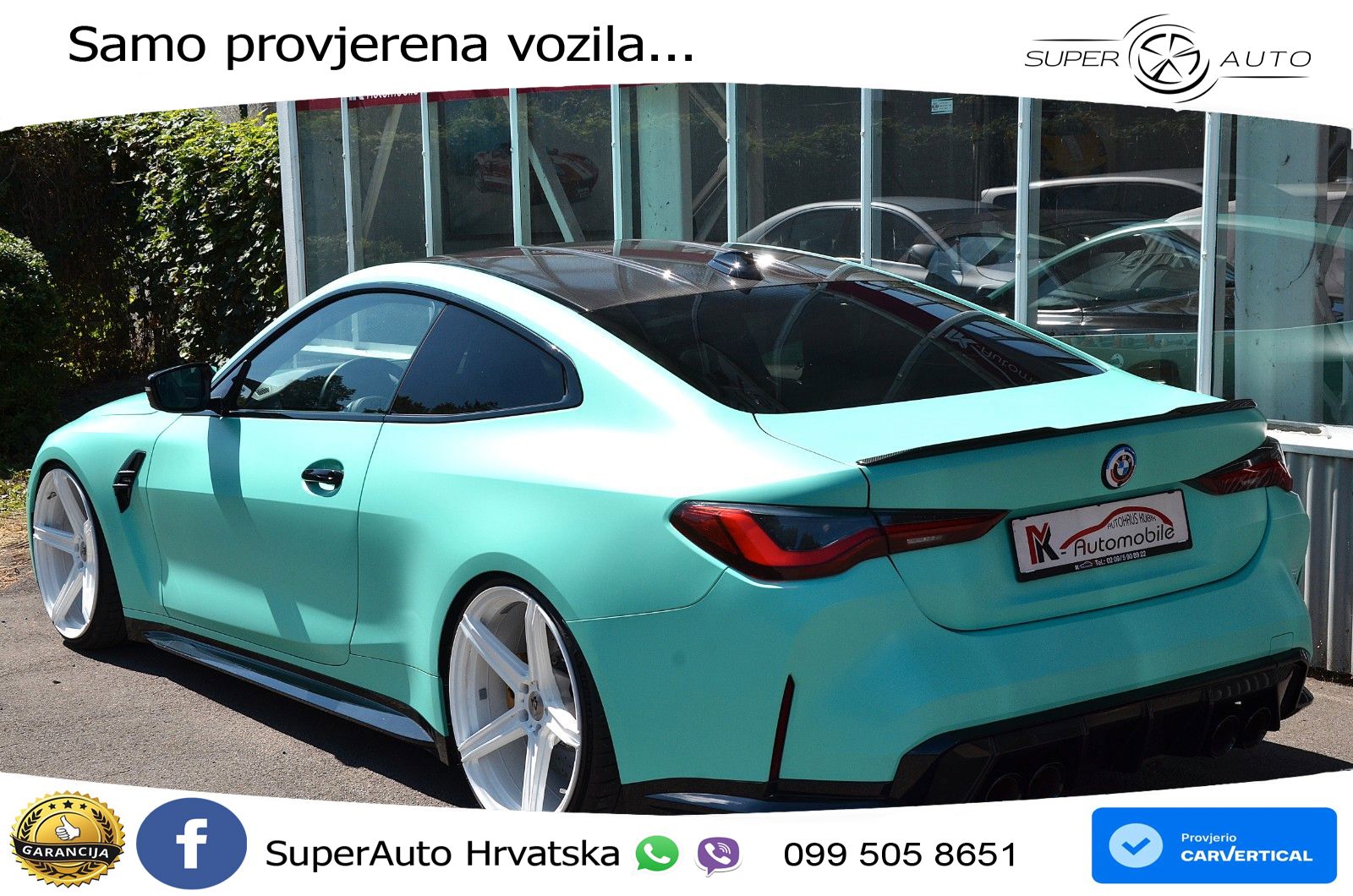 BMW M4 3.0 (480 KS) LED+GR SJED+ACC