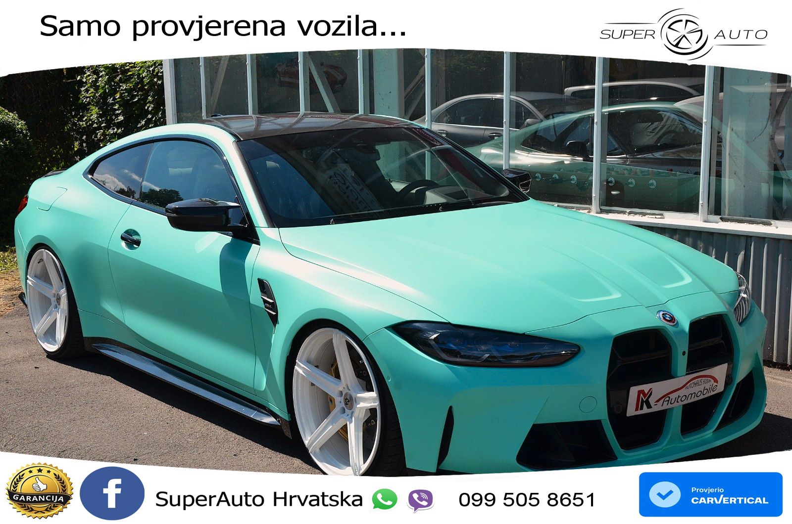 BMW M4 3.0 (480 KS) LED+GR SJED+ACC