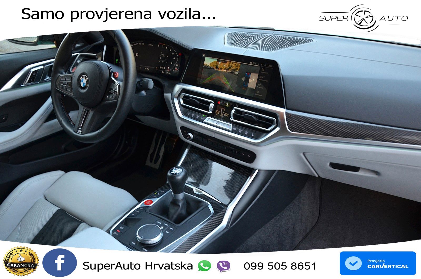 BMW M4 3.0 (480 KS) LED+GR SJED+ACC