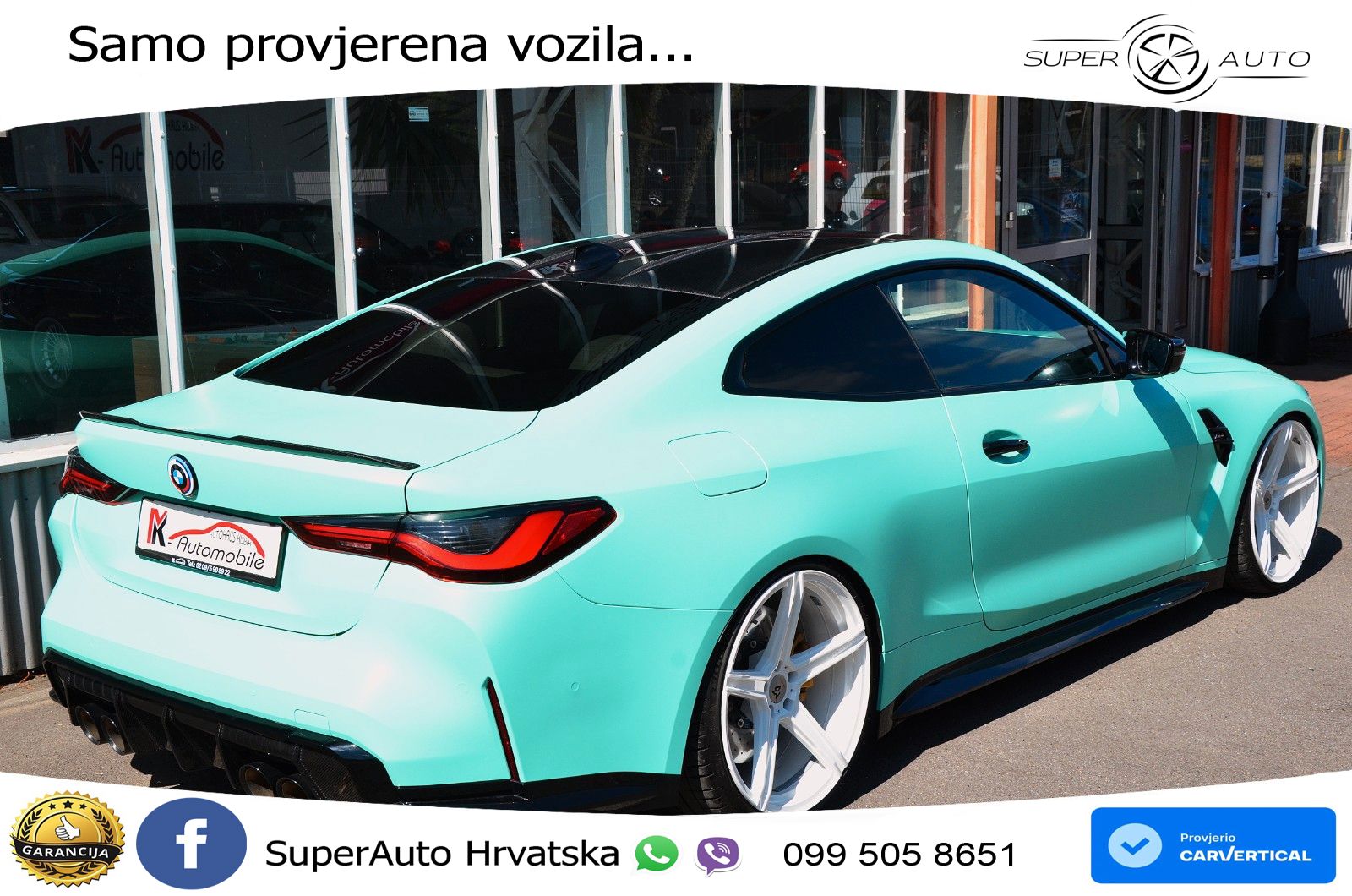 BMW M4 3.0 (480 KS) LED+GR SJED+ACC