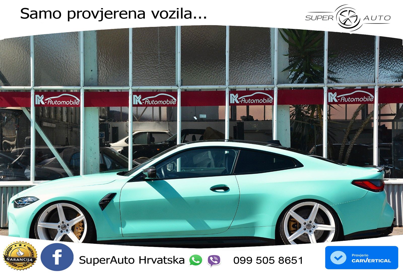BMW M4 3.0 (480 KS) LED+GR SJED+ACC