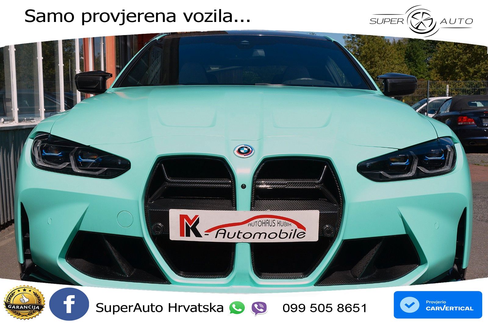 BMW M4 3.0 (480 KS) LED+GR SJED+ACC