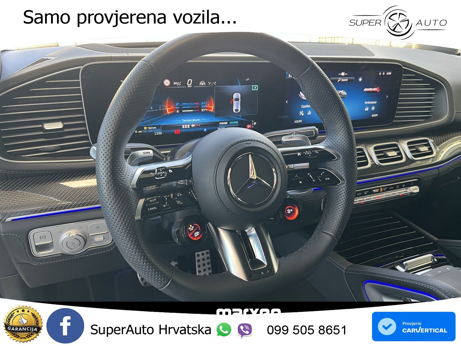 Mercedes AMG GLE Coupe 63 S V8 (612 KS) EQ Boost 4MATIC+ AMG SPEEDSHIFT TCT 9G LED+GR SJED+ACC