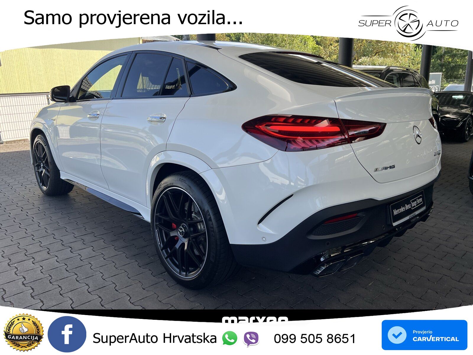 Mercedes AMG GLE Coupe 63 S V8 (612 KS) EQ Boost 4MATIC+ AMG SPEEDSHIFT TCT 9G LED+GR SJED+ACC