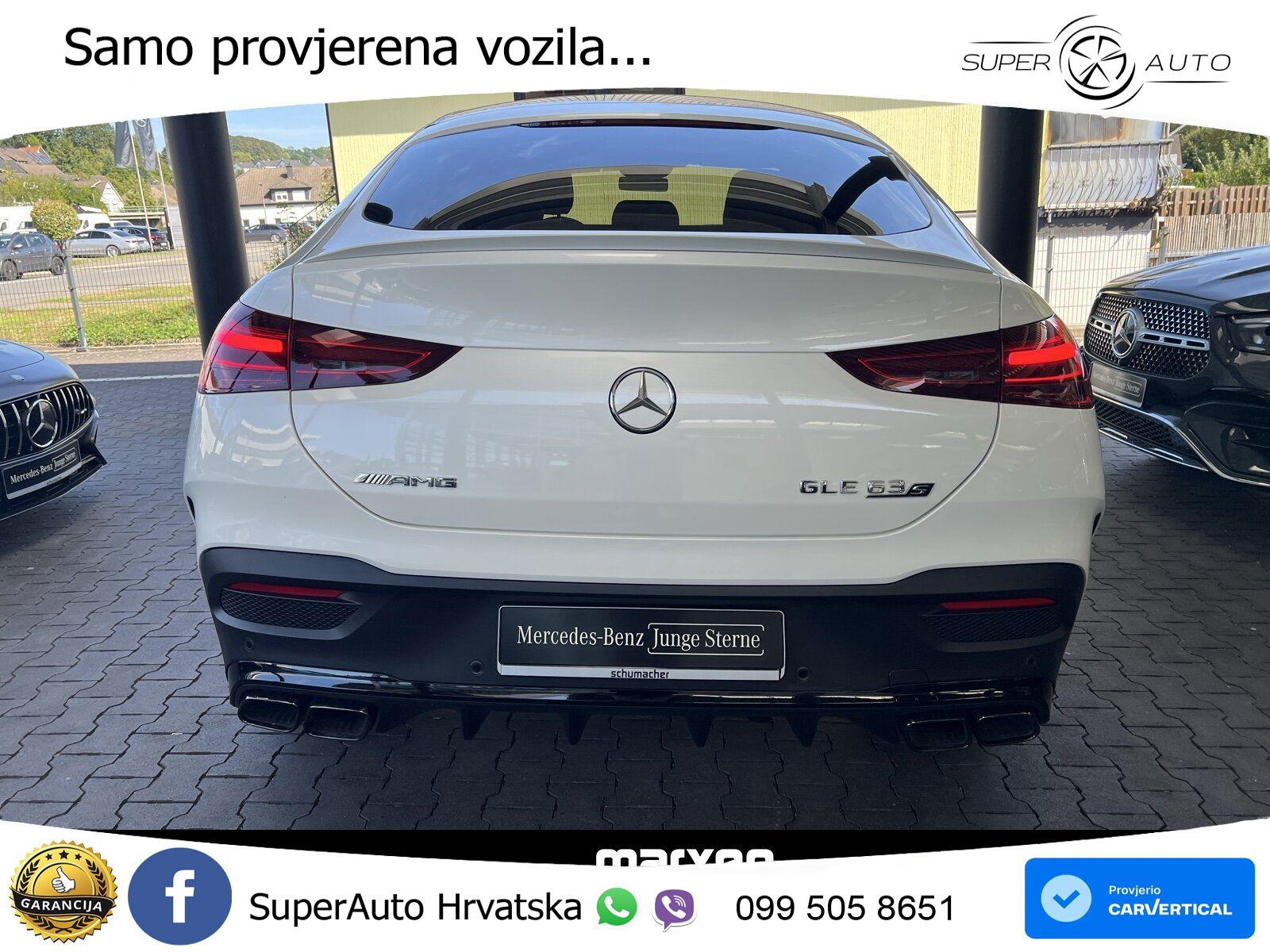 Mercedes AMG GLE Coupe 63 S V8 (612 KS) EQ Boost 4MATIC+ AMG SPEEDSHIFT TCT 9G LED+GR SJED+ACC