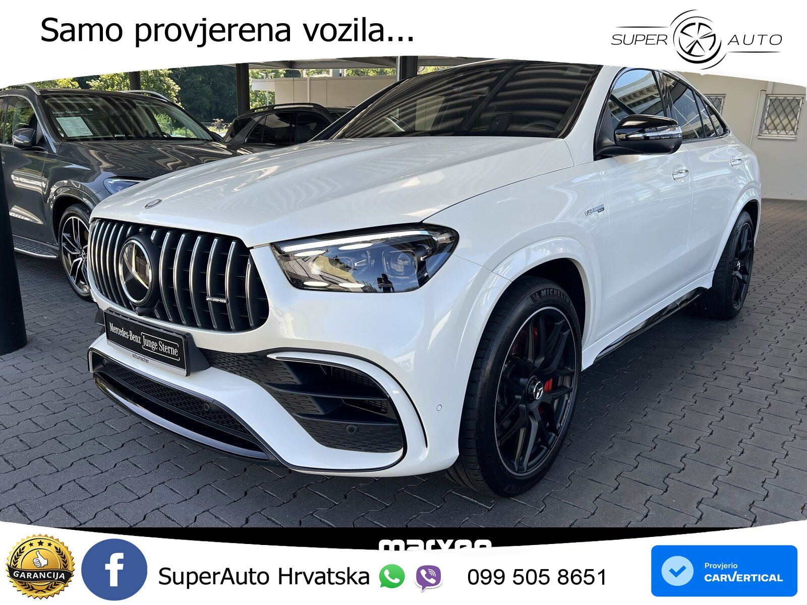 Mercedes AMG GLE Coupe 63 S V8 (612 KS) EQ Boost 4MATIC+ AMG SPEEDSHIFT TCT 9G LED+GR SJED+ACC