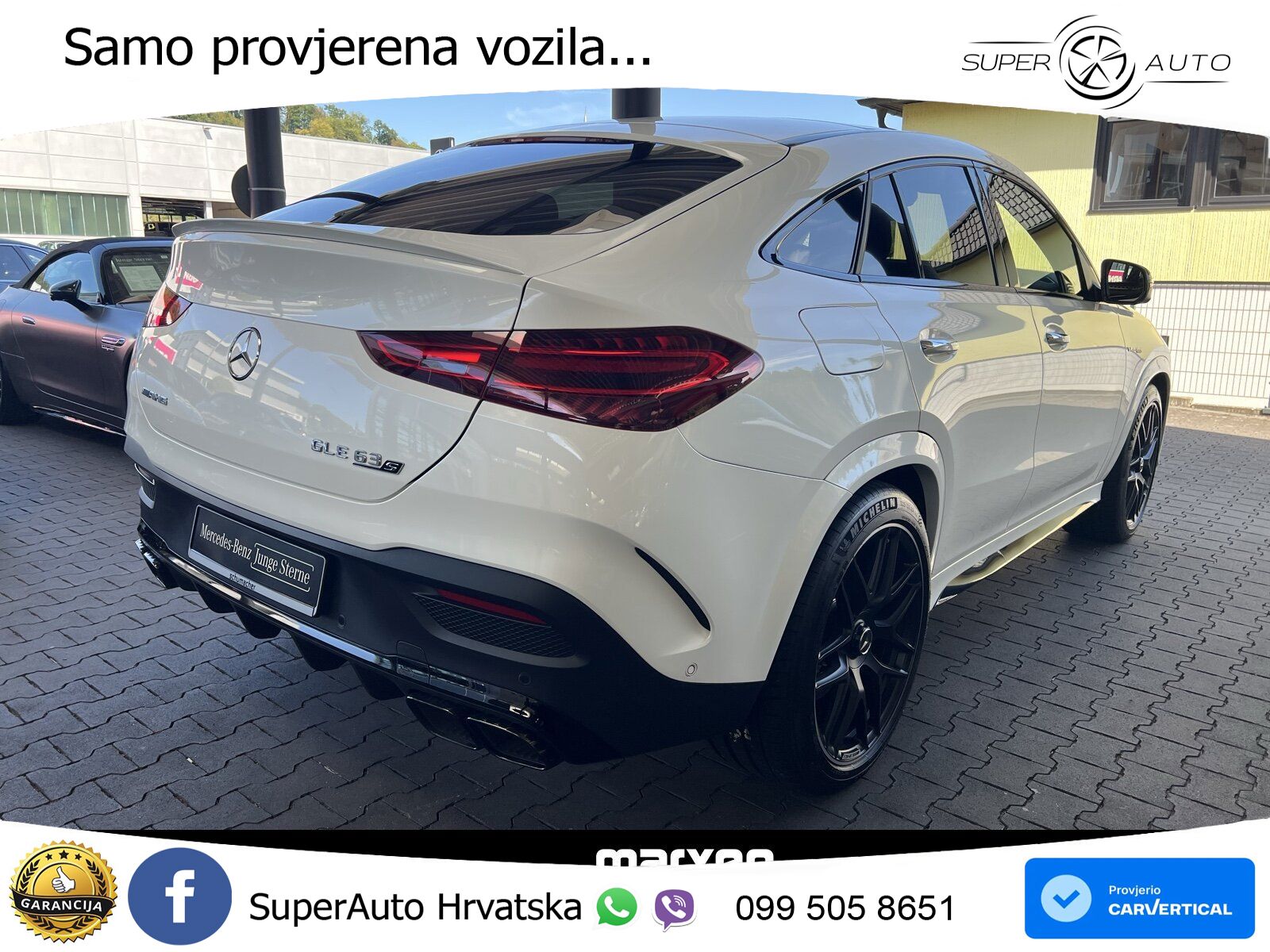 Mercedes AMG GLE Coupe 63 S V8 (612 KS) EQ Boost 4MATIC+ AMG SPEEDSHIFT TCT 9G LED+GR SJED+ACC