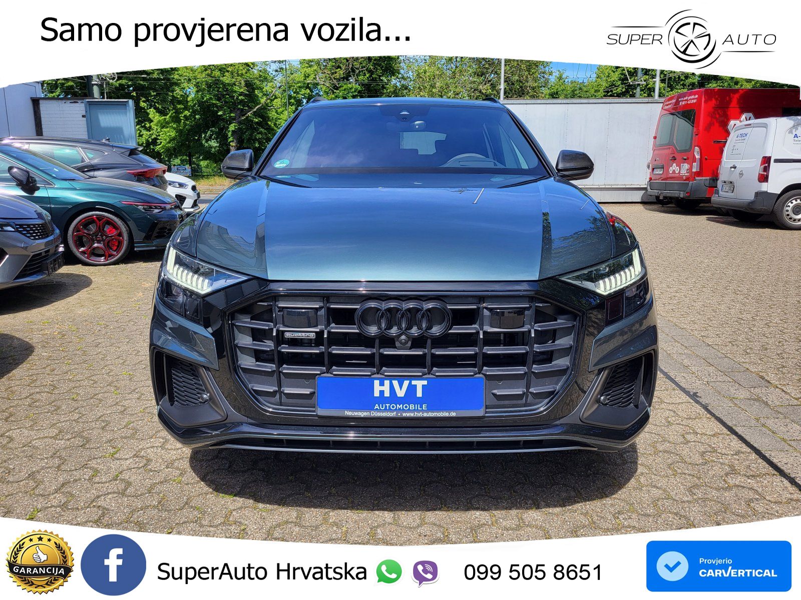 Audi Q8 50 TDI V6 (286 KS) quattro Tiptronic S line LED+GR SJED+ACC