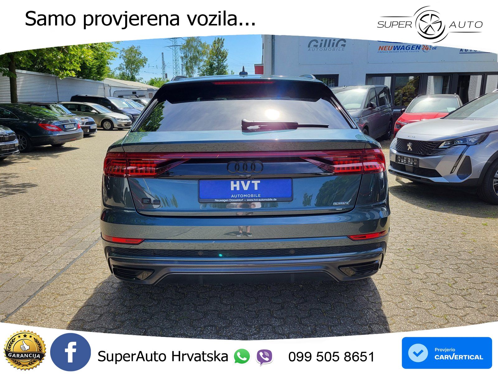 Audi Q8 50 TDI V6 (286 KS) quattro Tiptronic S line LED+GR SJED+ACC
