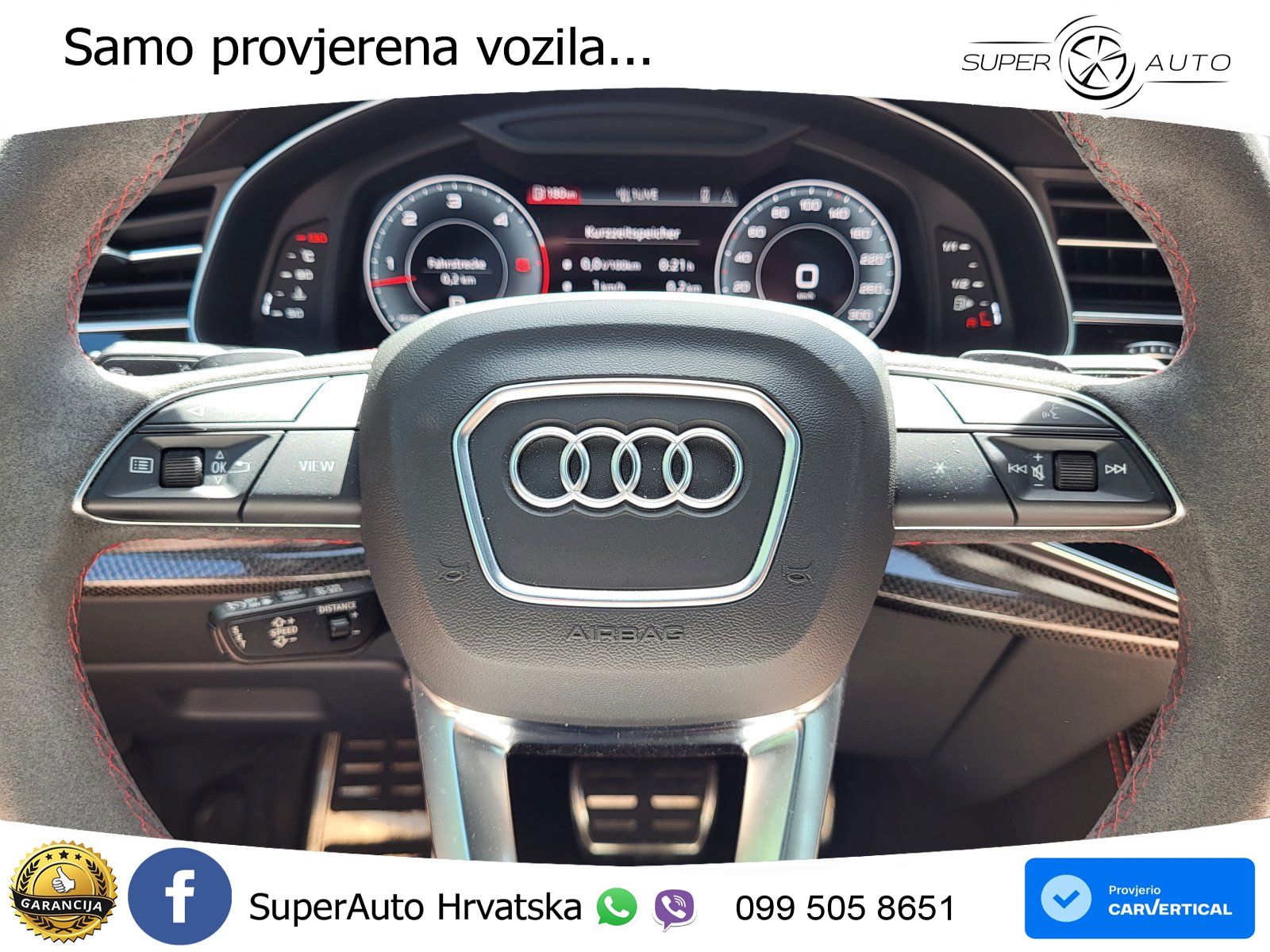 Audi Q8 50 TDI V6 (286 KS) quattro Tiptronic S line LED+GR SJED+ACC