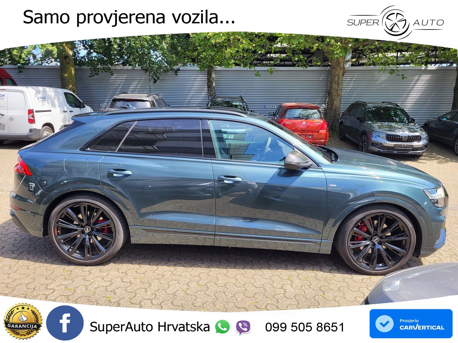 Audi Q8 50 TDI V6 (286 KS) quattro Tiptronic S line LED+GR SJED+ACC