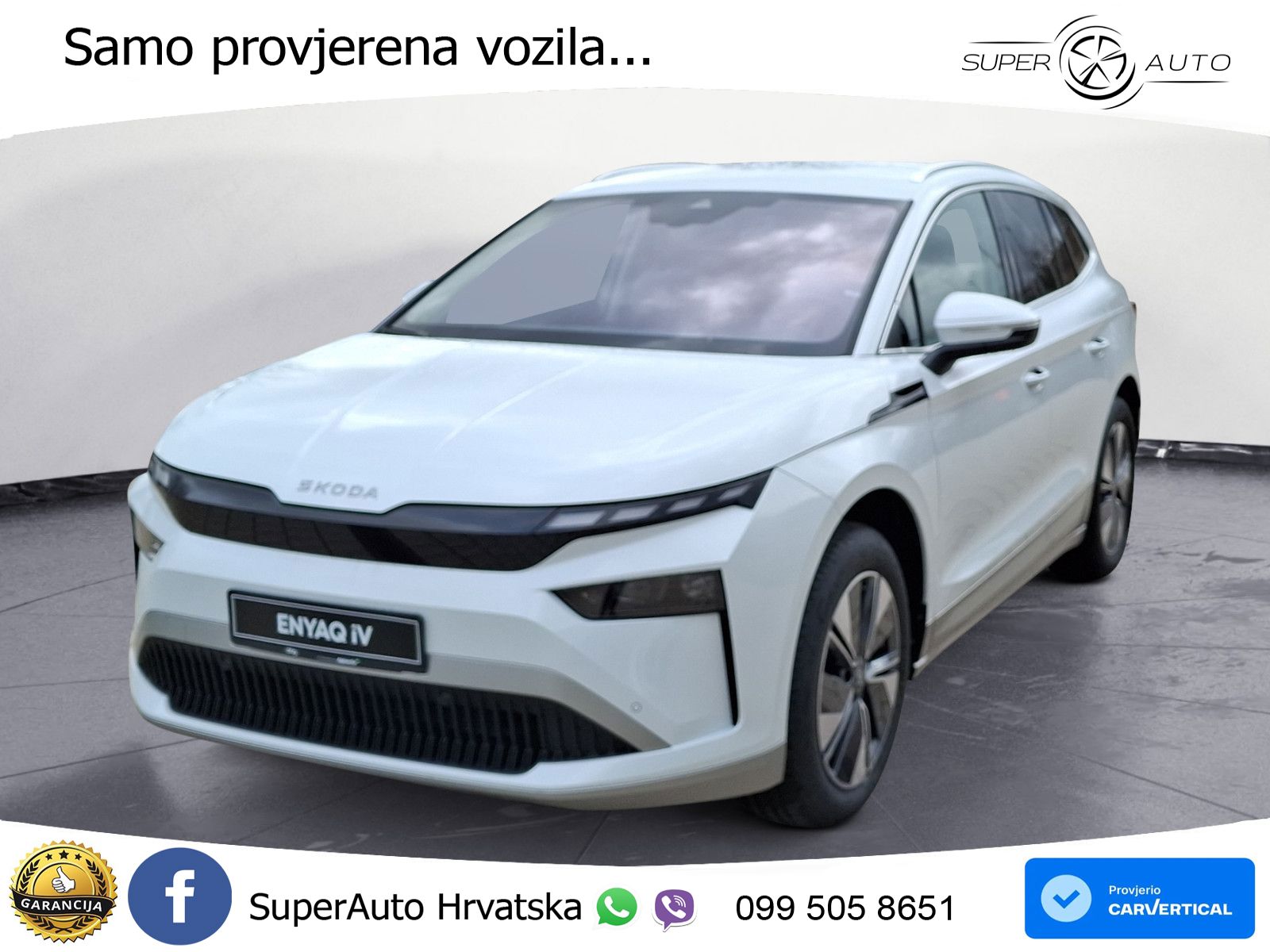 Škoda Enyaq 85 82 kWh (286 KS) LED+GR SJED+ACC