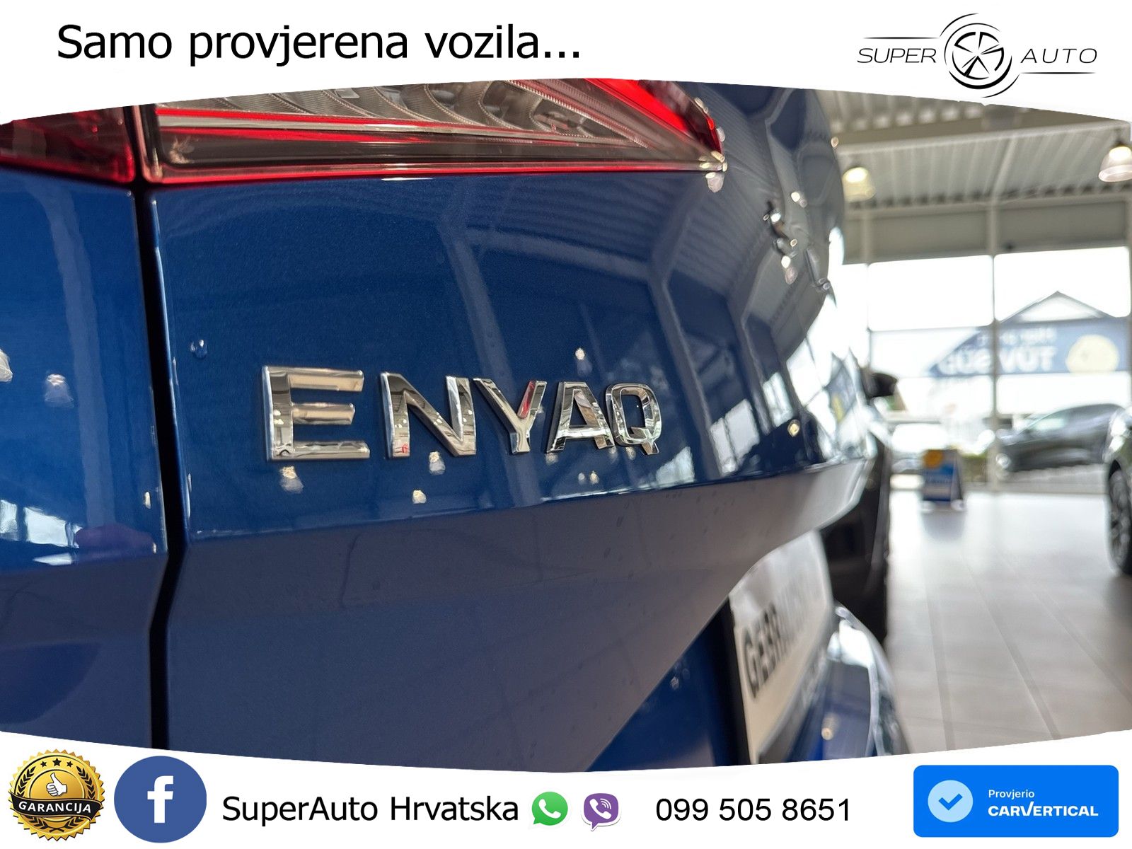 Škoda Enyaq iV 80 82 kWh (204 KS) Suite LED+GR SJED+ACC