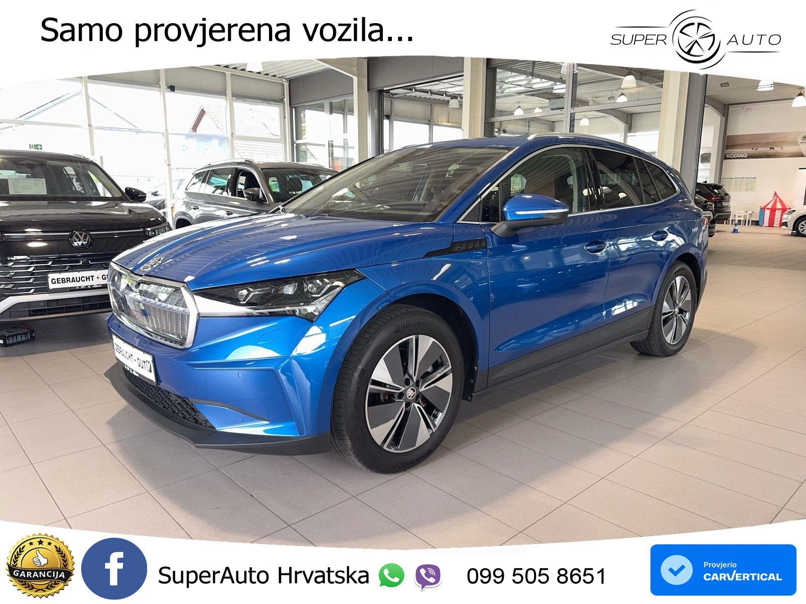 Škoda Enyaq iV 80 82 kWh (204 KS) Suite LED+GR SJED+ACC