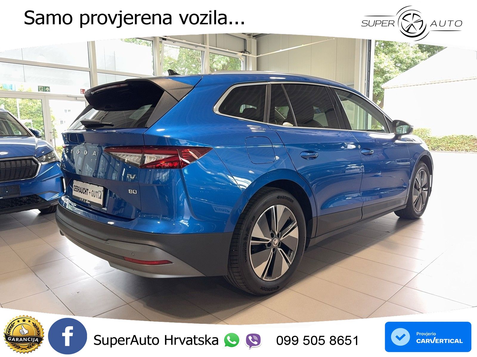 Škoda Enyaq iV 80 82 kWh (204 KS) Suite LED+GR SJED+ACC