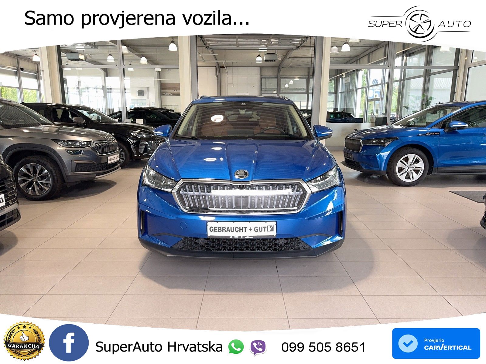 Škoda Enyaq iV 80 82 kWh (204 KS) Suite LED+GR SJED+ACC