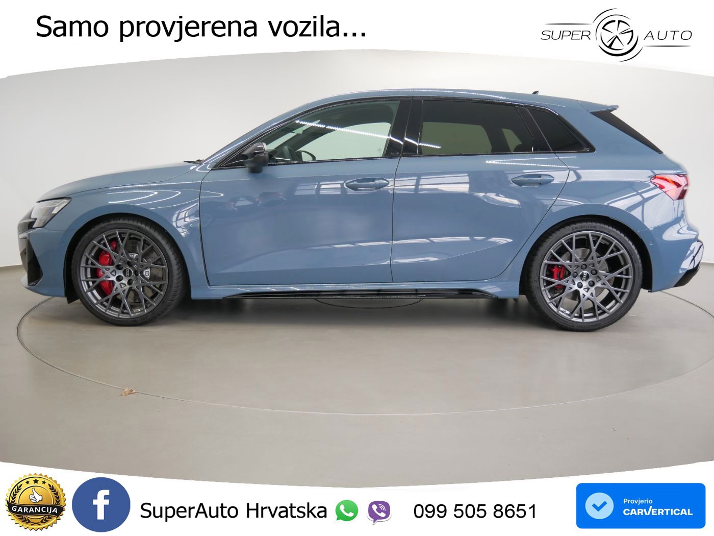 Audi RS3 Sedan 2.5 TFSI (400 KS) quattro S tronic LED+GR SJED+ACC
