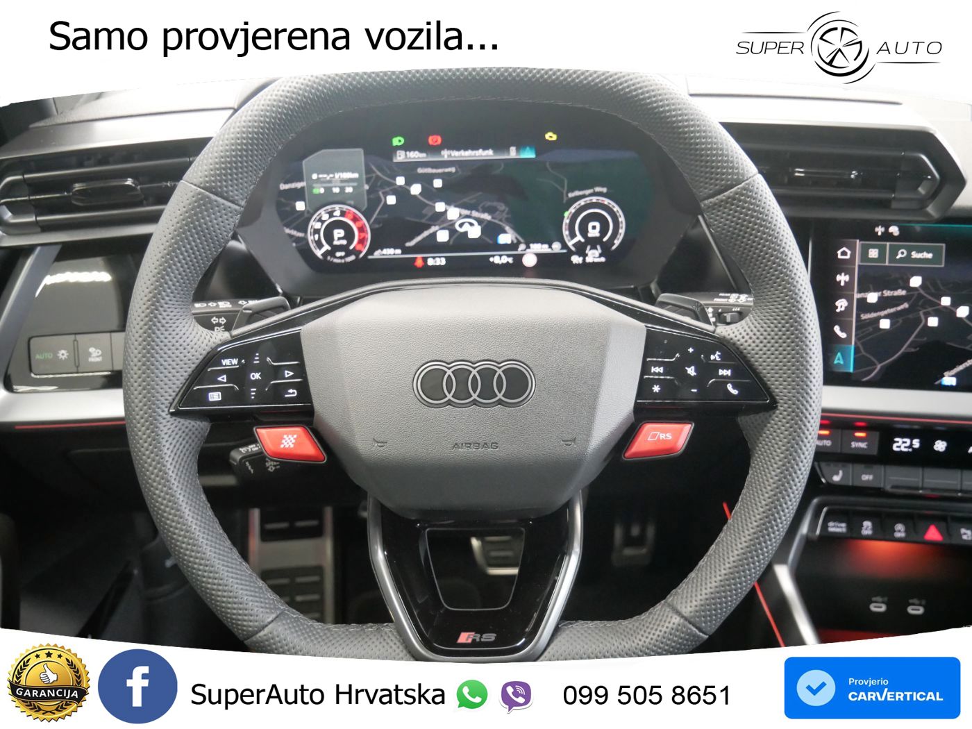 Audi RS3 Sedan 2.5 TFSI (400 KS) quattro S tronic LED+GR SJED+ACC