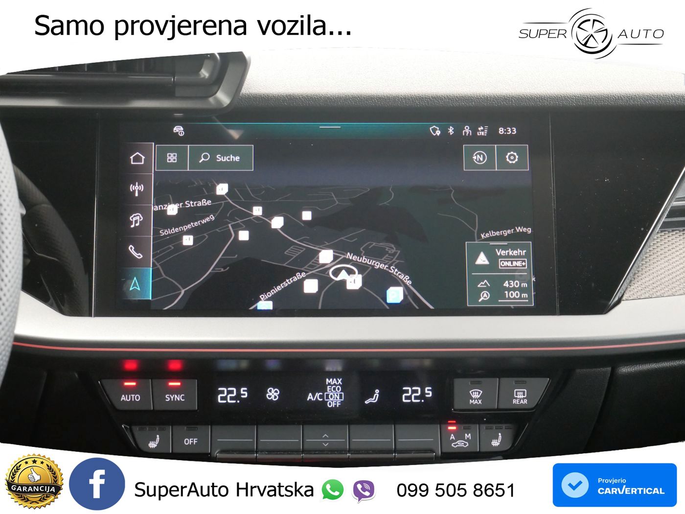 Audi RS3 Sedan 2.5 TFSI (400 KS) quattro S tronic LED+GR SJED+ACC