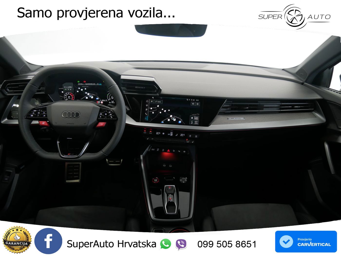 Audi RS3 Sedan 2.5 TFSI (400 KS) quattro S tronic LED+GR SJED+ACC